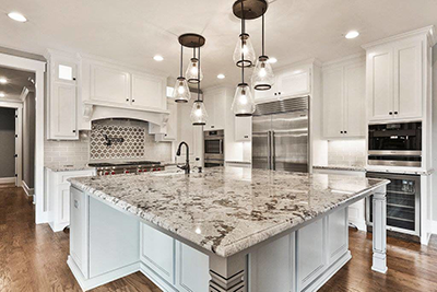 Granite slabs